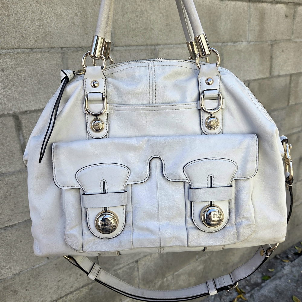 Rare Coach Sydney Dome Satchel